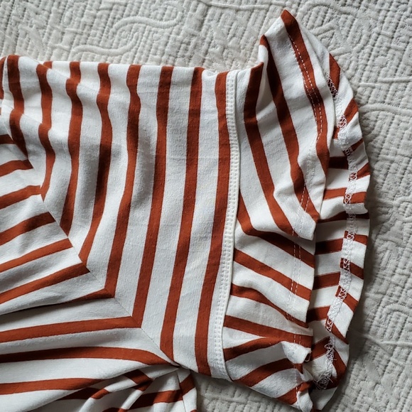 Set of 2 Green Envelope Rayon Striped Tops - Picture 13 of 14